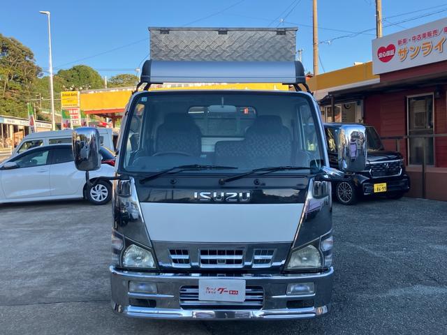 エルフトラック フラットロー オートマ 垂直パワーゲート 三方開 ETC リアダブルタイヤ 積載量1450kg エアコン パワステ パワーウインド 運転席エアバック(2枚目)