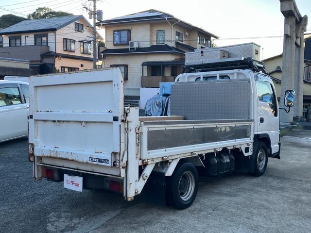 エルフトラック フラットロー オートマ 垂直パワーゲート 三方開 ETC リアダブルタイヤ 積載量1450kg エアコン パワステ パワーウインド 運転席エアバック(7枚目)