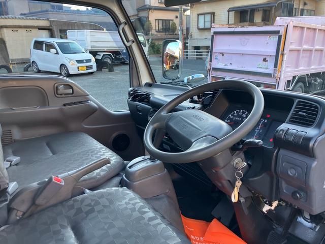 エルフトラック フラットロー オートマ 垂直パワーゲート 三方開 ETC リアダブルタイヤ 積載量1450kg エアコン パワステ パワーウインド 運転席エアバック(14枚目)