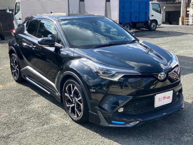 Ｃ－ＨＲ Ｇ　ワンオーナー　モデリスタフルエアロ　ナビテレビ　バックカメラ　ＥＴＣ　スマートキー　プッシュスタート　セキュリティー　アイドリングストップ　ＬＥＤライト　クリアランスソナー（3枚目）