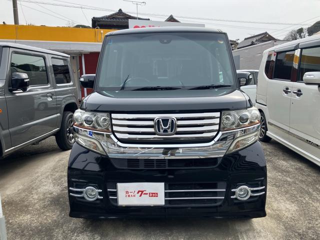 N-BOXカスタム G・ターボAパッケージ ナビテレビ ETC スマートキー プッシュスタート セキュリティー 両側パワースライド ベンチシート HIDライト(2枚目)