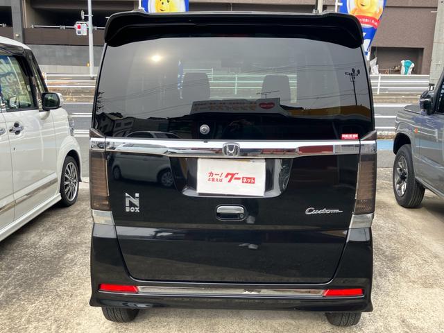 N-BOXカスタム G・ターボAパッケージ ナビテレビ ETC スマートキー プッシュスタート セキュリティー 両側パワースライド ベンチシート HIDライト(8枚目)