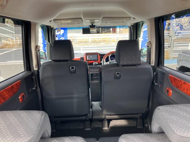 N-BOXカスタム G・ターボAパッケージ ナビテレビ ETC スマートキー プッシュスタート セキュリティー 両側パワースライド ベンチシート HIDライト(10枚目)