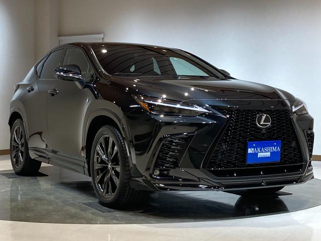 ＮＸ ＮＸ３５０ｈ　Ｆスポーツ　新車保証書／点検記録簿／カードキー／パノラミック／ＨＵＤ／ＢＳＭ／パワーバックドア／本革シート／デジタルインナーミラー／パーキングサポート／電動シート／社外マフラー／追従走行（ＡＣＣ）（2枚目）