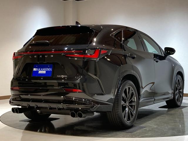 ＮＸ ＮＸ３５０ｈ　Ｆスポーツ　新車保証書／点検記録簿／カードキー／パノラミック／ＨＵＤ／ＢＳＭ／パワーバックドア／本革シート／デジタルインナーミラー／パーキングサポート／電動シート／社外マフラー／追従走行（ＡＣＣ）（9枚目）