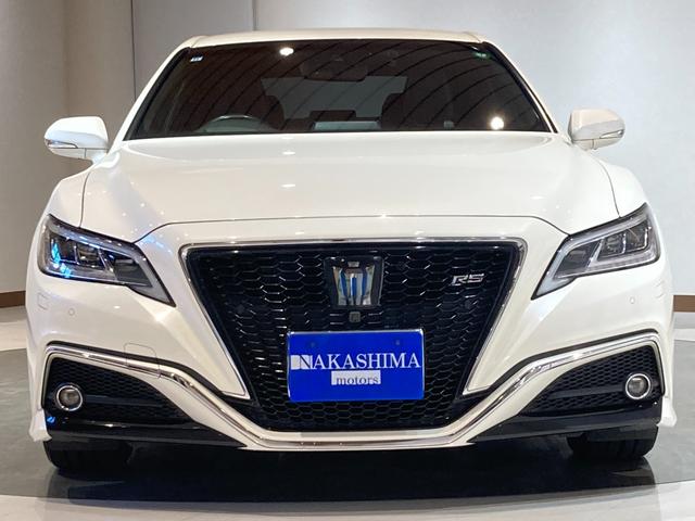 クラウンハイブリッド ＲＳアドバンス　パノラミックビューカメラ／ＨＵＤ／ＢＳＭ／追従機能（ＡＣＣ）／純正ナビ（Ｂｌｕｅｔｏｏｔｈ／ＣＤ／ＤＶＤ）／電動シート／シートヒータ－／シートエアコン／シートエアコン／レザーシート（5枚目）