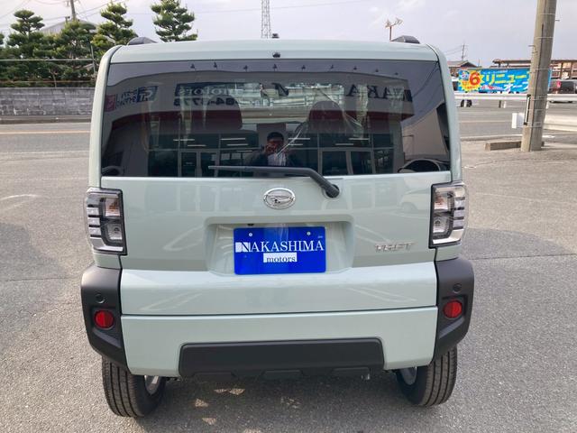 タフト G 届出済未使用車/ガラスルーフ/バックカメラ/両席シートヒーター/電動パーキングブレーキ(7枚目)