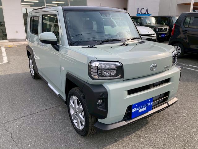 タフト G 届出済未使用車/ガラスルーフ/バックカメラ/両席シートヒーター/電動パーキングブレーキ(10枚目)