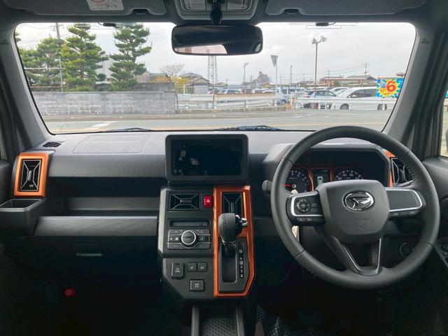 タフト G 届出済未使用車/ガラスルーフ/バックカメラ/両席シートヒーター/電動パーキングブレーキ(13枚目)