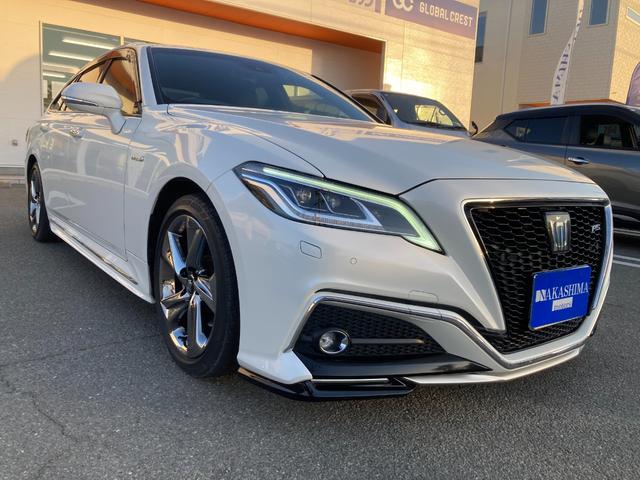 クラウンハイブリッド ＲＳアドバンス　デジタルインナーミラー／ＨＵＤ／ナビ（Ｂｌｕｅｔｏｏｔｈ／ＴＶ／ＣＤ／ＤＶＤ）／追従機能（ＡＣＣ）／ドラレコ（4枚目）