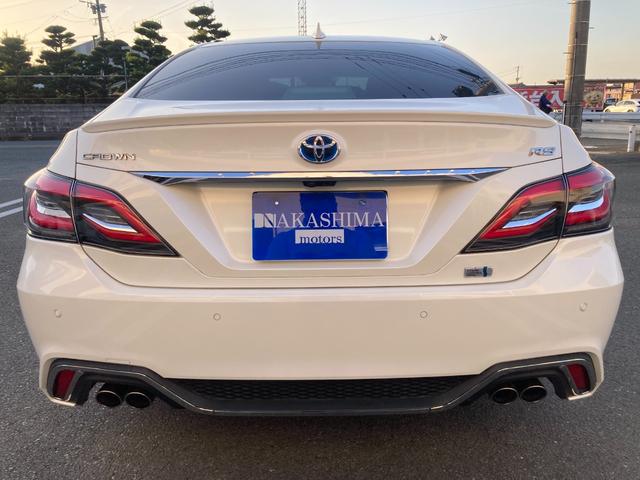 クラウンハイブリッド ＲＳアドバンス　デジタルインナーミラー／ＨＵＤ／ナビ（Ｂｌｕｅｔｏｏｔｈ／ＴＶ／ＣＤ／ＤＶＤ）／追従機能（ＡＣＣ）／ドラレコ（7枚目）