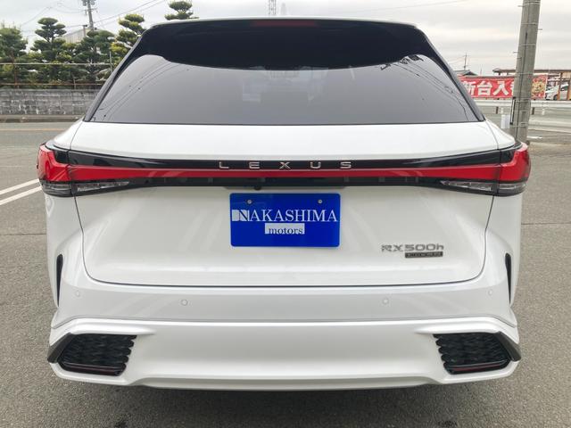 RX RX500h Fスポーツパフォーマンス 純正ディスプレイオーディオ/デジタルインナーミラー/サンルーフ/パノラミックビュー/本革シート/パワーリアゲート/HUD/ACC(追従機能)/電動シート/シートヒーター・エアコン/スペアキー(8枚目)
