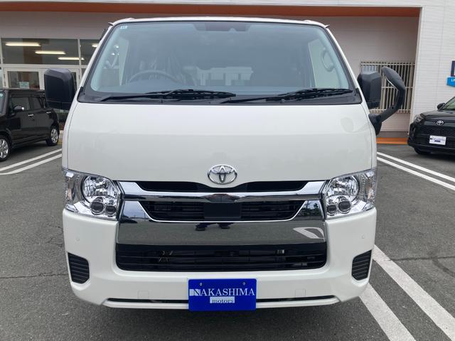 ハイエースバン ＤＸ　ＧＬパッケージ　登録済未使用車／デジタルインナーミラー／パノラミックビューカメラ／ＬＥＤヘッドライト／電動格納ミラー／パワーウィンドウ／キーレス／トヨタセーフティーセンス（6枚目）