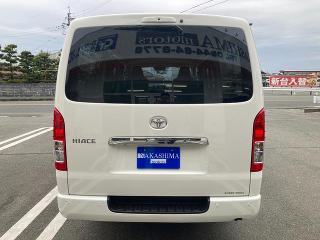 ハイエースバン ＤＸ　ＧＬパッケージ　登録済未使用車／デジタルインナーミラー／パノラミックビューカメラ／ＬＥＤヘッドライト／電動格納ミラー／パワーウィンドウ／キーレス／トヨタセーフティーセンス（9枚目）