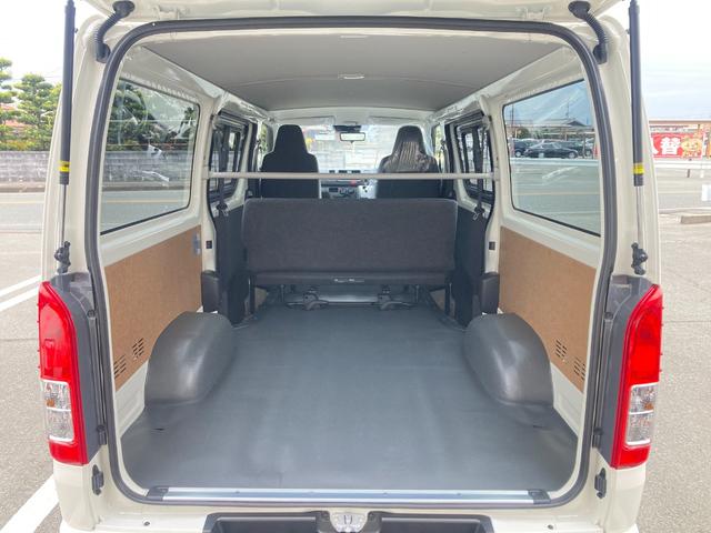 ハイエースバン ＤＸ　ＧＬパッケージ　登録済未使用車／デジタルインナーミラー／パノラミックビューカメラ／ＬＥＤヘッドライト／電動格納ミラー／パワーウィンドウ／キーレス／トヨタセーフティーセンス（16枚目）