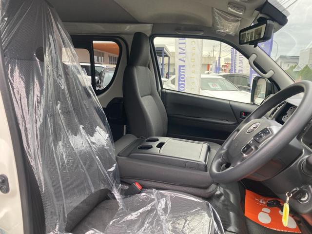 ハイエースバン ＤＸ　ＧＬパッケージ　登録済未使用車／デジタルインナーミラー／パノラミックビューカメラ／ＬＥＤヘッドライト／電動格納ミラー／パワーウィンドウ／キーレス／トヨタセーフティーセンス（19枚目）