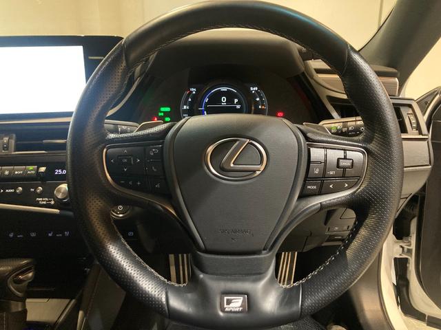 ＥＳ ＥＳ３００ｈ　Ｆスポーツ　ワンオーナー／ＴＲＤフルエアロ／サンルーフ／デジタルインナーミラー／Ｆ　ＳＰＯＲＴ専用オレンジキャリパー／Ｌ　ＴＥＸブラックアルミ／パワーバックドア／置く充電／ＢＳＭ／ＡＣＣ（追従機能）／（20枚目）