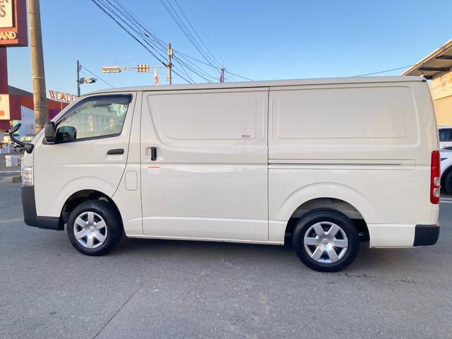 ハイエースバン 　中温冷凍車－５℃から２０℃／ワンオーナー／ナビ（Ｂｌｕｅｔｏｏｔｈ対応）／バックカメラ電動格納ミラー／キーレス／パワーウィンドウ（6枚目）