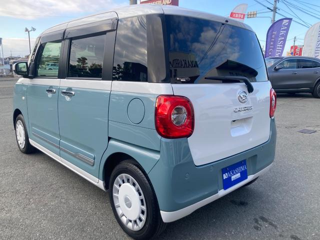 ムーヴキャンバス ストライプスＧ　パノラミックビューカメラ／両側テ電動スライド／ナビ（Ｂｌｕｅｔｏｏｔｈ／ＴＶ／ＣＤ・ＤＶＤ）／両席シートヒーター／ドリンク保温ホルダー（7枚目）