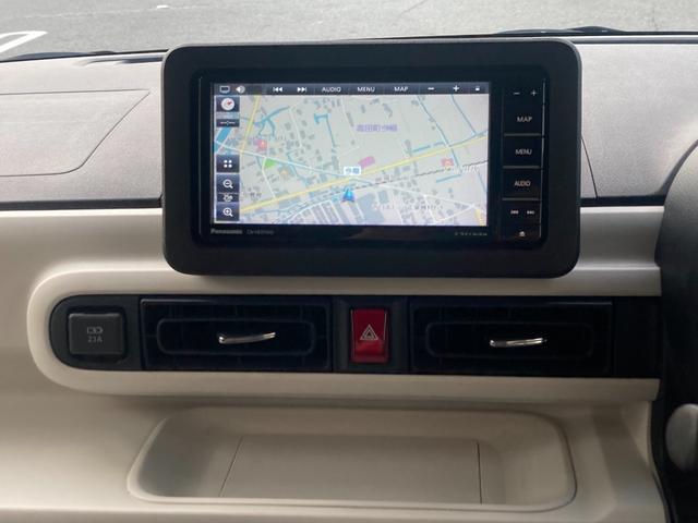 ムーヴキャンバス ストライプスＧ　パノラミックビューカメラ／両側テ電動スライド／ナビ（Ｂｌｕｅｔｏｏｔｈ／ＴＶ／ＣＤ・ＤＶＤ）／両席シートヒーター／ドリンク保温ホルダー（24枚目）