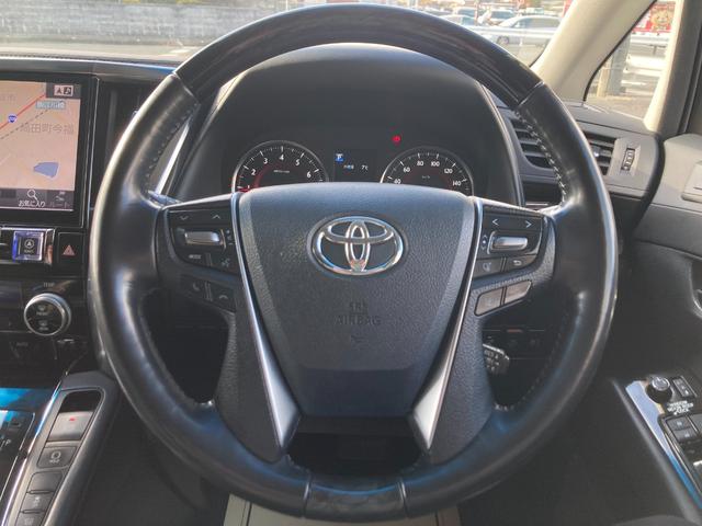 アルファード ２．５Ｓ　Ｃパッケージ　アルパインナビ・後席モニター／デジタルインナーミラー／サンルーフ／パワーリアゲート／電動シート／両側電動スライドドア／ＡＣＣ（追従機能）／ステアリングヒーター／電動オットマン（24枚目）