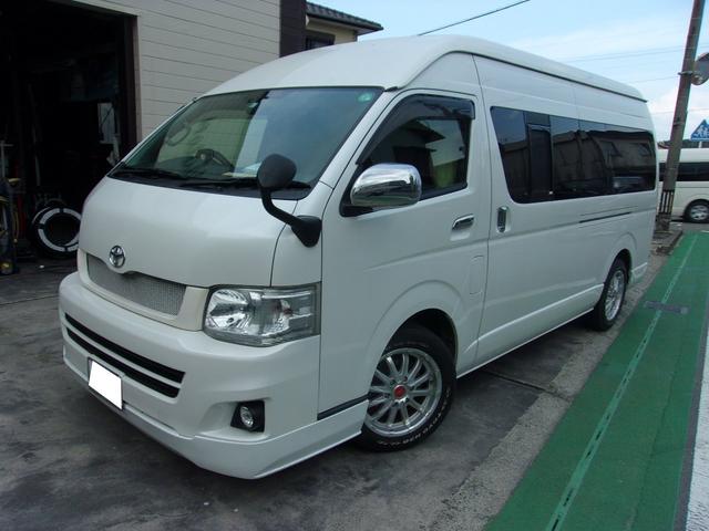 ハイエースバン トヨタ キャンピング車 ａｂｓ ｗエアバック 記録簿 禁煙車 エアコン パワステ パワーウィンドウ オートマ車 ２７００ｃｃ ガソリン車の中古車詳細 中古車検索ならkurutown クルタウン