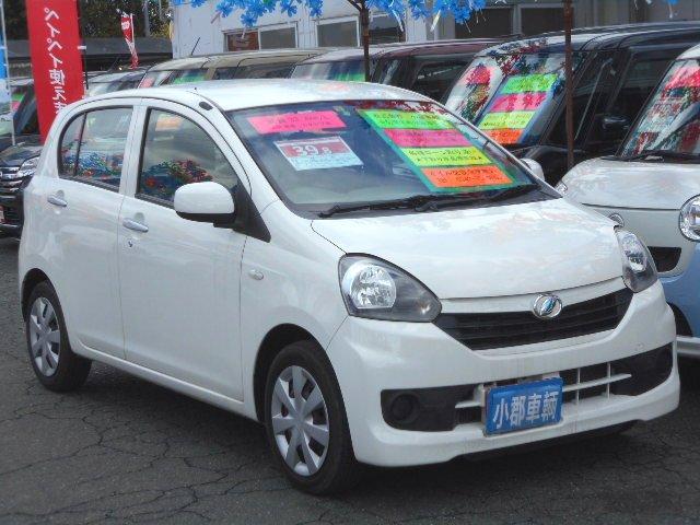 ミライース L 純正CDオーディオ キーレス /光軸調整ライト 記録簿 エアコン パワステ P/W 両席エアバック ABS フルフラットシート タイミングチェーン式 盗難防止装置 エコカー減税 アイドリングストップ(3枚目)