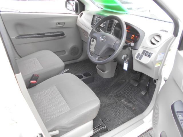 ミライース L 純正CDオーディオ キーレス /光軸調整ライト 記録簿 エアコン パワステ P/W 両席エアバック ABS フルフラットシート タイミングチェーン式 盗難防止装置 エコカー減税 アイドリングストップ(11枚目)