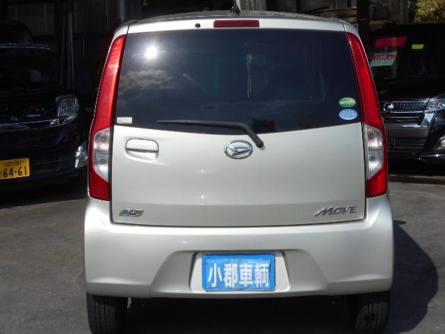 ムーヴ Ｌ　ＳＡ　衝突軽減ブレーキ　記録簿　電格ミラー　キーレス　アイドリングストップ　光軸調整ライト　ベンチシート　純正ＣＤオーディオ　横滑り防止装置　両席エアバック　ＡＢＳ　パワステ　Ｐ／Ｗ　タイミングチェーン式（5枚目）