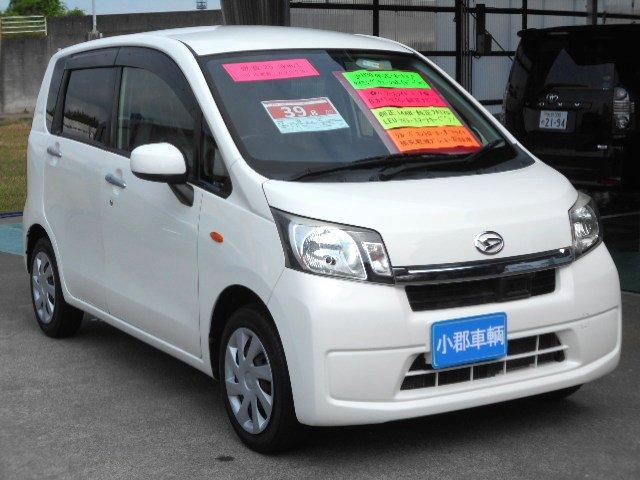 ムーヴ Ｌ　ＳＡ　衝突軽減ブレーキ　／アイドリングストップ　記録簿　キーレス　電格ミラー　盗難防止装置　光軸調整ライト　ＣＤオーディオ　ドアバイザー　取説　パワステ　ベンチシート　タイミングチェーン式　エアコン　Ｐ／Ｗ（3枚目）