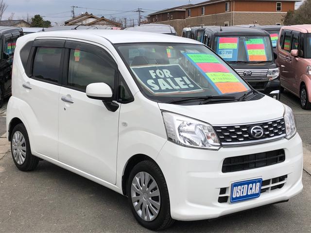 ムーヴ Ｌ　アイドリングストップ　電格ミラー　ＣＤオーディオ　光軸調整ライト　ドアバイザー　パワーウィンドウ　エアコン　パワステ　エアバック　横滑り防止装置　ＡＢＳ　ベンチシート　ＵＳＢ　記録簿　取説　スペアキー（3枚目）