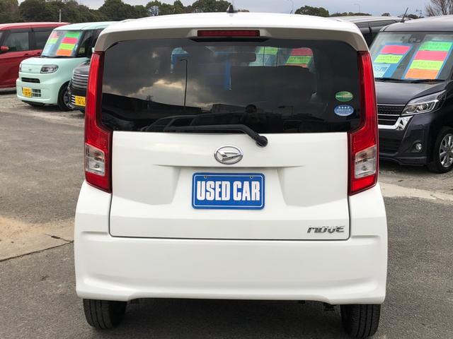 ムーヴ Ｌ　アイドリングストップ　電格ミラー　ＣＤオーディオ　光軸調整ライト　ドアバイザー　パワーウィンドウ　エアコン　パワステ　エアバック　横滑り防止装置　ＡＢＳ　ベンチシート　ＵＳＢ　記録簿　取説　スペアキー（5枚目）