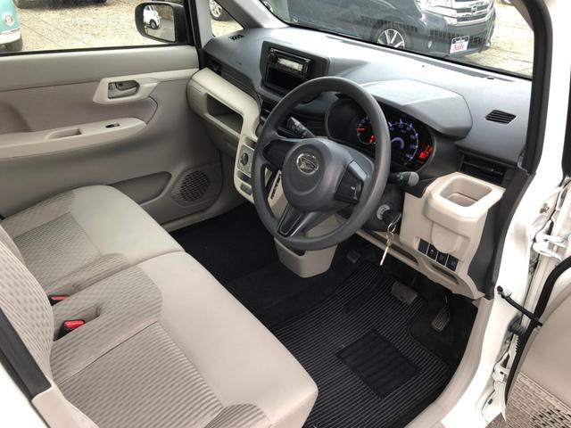 ムーヴ Ｌ　アイドリングストップ　電格ミラー　ＣＤオーディオ　光軸調整ライト　ドアバイザー　パワーウィンドウ　エアコン　パワステ　エアバック　横滑り防止装置　ＡＢＳ　ベンチシート　ＵＳＢ　記録簿　取説　スペアキー（11枚目）