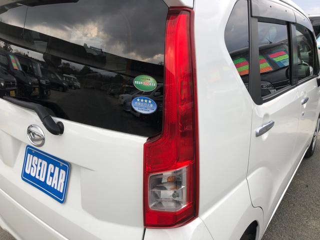 ムーヴ Ｌ　アイドリングストップ　電格ミラー　ＣＤオーディオ　光軸調整ライト　ドアバイザー　パワーウィンドウ　エアコン　パワステ　エアバック　横滑り防止装置　ＡＢＳ　ベンチシート　ＵＳＢ　記録簿　取説　スペアキー（50枚目）