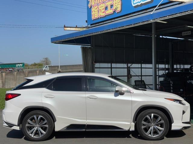 ＲＸ ＲＸ４５０ｈバージョンＬ　社外Ｆスポイラー　純正ナビ　本革黒　衝突軽減ブレーキ　電動バックドア　フルセグＴＶ　走行中視聴可能　Ｂカメラ　プリクラッシュ　ハンドルヒーター　２．０ＥＴＣ　純正アルミ　ドラレコ　シートヒーター＆クーラー　社外アンダーリアスポイラー（36枚目）