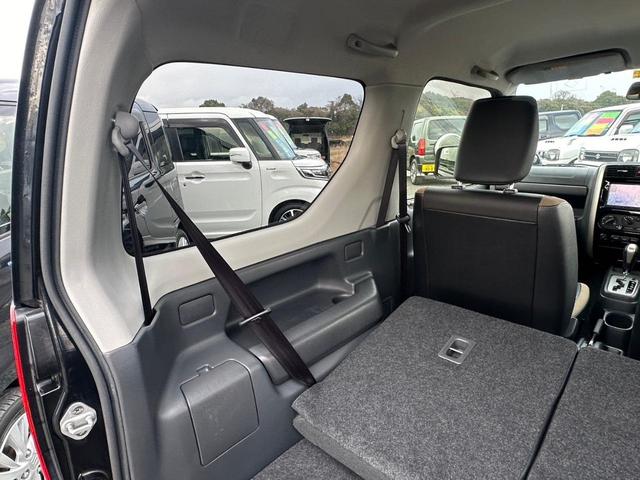 ジムニー ランドベンチャー　１０型ＡＴ　４ＷＤ　メモリーナビ　記録簿　レザーシート　シートヒーター　ドラレコ　フルセグＴＶ　ＥＴＣ　ＤＶＤ再生　ツイーター　けん引フック　ルーフキャリア　サイドガード　マッドガード　ターボ　革巻ハンドル　背面カバー　フォグ　電格ミラー（51枚目）