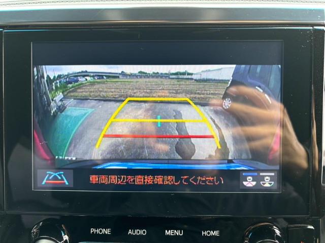 アルファード ２．５Ｓタイプゴールド　衝突被害軽減ブレーキ／両側パワードア　純正ナビ　前後ドラレコ　フリップダウンモニター　電動リアゲート　シーケンシャルウインカー　ＥＴＣ　フルセグ　Ｂｌｕｅｔｏｏｔｈ　オットマン　ウッドコンビハンドル　７人乗　新車保証書　純正１８ＡＷ（57枚目）