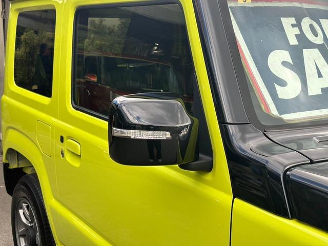 ジムニー ＸＣ　４ＷＤ　ＡＴ　メモリーナビ　／届出済未使用車　衝突軽減　新車保証書　クルコン　フルセグＴＶ　レーン逸脱警報　サイドガード　ルーフキャリア　リアラダー　マッドガード　　シートヒータ　ターボ　ＬＥＤヘッドライト　フォグ　オートライト　オートハイビーム　純正ＡＷ（31枚目）