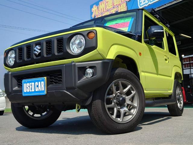 ジムニー ＸＣ　４ＷＤ　ＡＴ　メモリーナビ　／届出済未使用車　衝突軽減　新車保証書　クルコン　フルセグＴＶ　レーン逸脱警報　サイドガード　ルーフキャリア　リアラダー　マッドガード　　シートヒータ　ターボ　ＬＥＤヘッドライト　フォグ　オートライト　オートハイビーム　純正ＡＷ（34枚目）