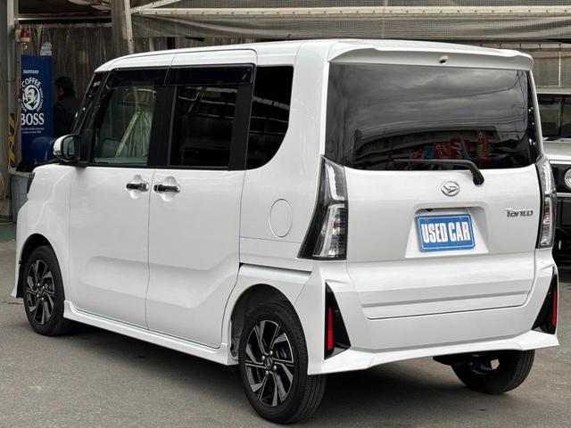 タント カスタムＸ　メモリーナビ　／両側パワードア　衝突軽減ブレーキ　コーナーセンサー　バックカメラ　ＴＶ　レーン逸脱警報　電動パーキングブレーキ　オートブレーキホールド　ハーフレザーシート　シートヒーター　ＬＥＤフォグ　オートハイビーム　ＥＴＣ　ＵＳＢ入力　ＤＶＤ（9枚目）