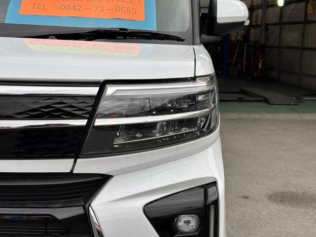 タント カスタムＸ　メモリーナビ　／両側パワードア　衝突軽減ブレーキ　コーナーセンサー　バックカメラ　ＴＶ　レーン逸脱警報　電動パーキングブレーキ　オートブレーキホールド　ハーフレザーシート　シートヒーター　ＬＥＤフォグ　オートハイビーム　ＥＴＣ　ＵＳＢ入力　ＤＶＤ（29枚目）