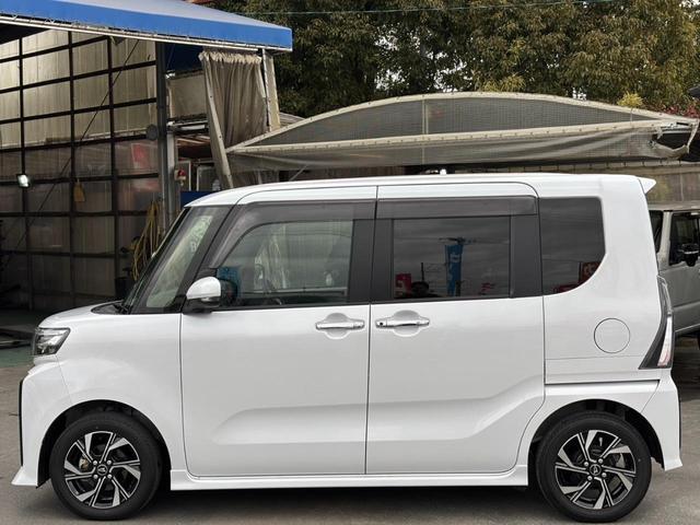タント カスタムＸ　メモリーナビ　／両側パワードア　衝突軽減ブレーキ　コーナーセンサー　バックカメラ　ＴＶ　レーン逸脱警報　電動パーキングブレーキ　オートブレーキホールド　ハーフレザーシート　シートヒーター　ＬＥＤフォグ　オートハイビーム　ＥＴＣ　ＵＳＢ入力　ＤＶＤ（38枚目）