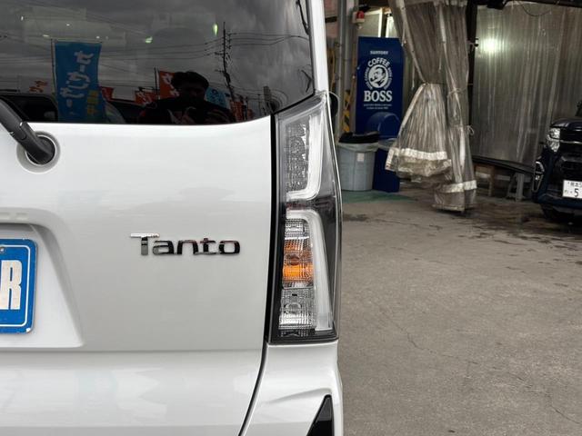 タント カスタムＸ　メモリーナビ　／両側パワードア　衝突軽減ブレーキ　コーナーセンサー　バックカメラ　ＴＶ　レーン逸脱警報　電動パーキングブレーキ　オートブレーキホールド　ハーフレザーシート　シートヒーター　ＬＥＤフォグ　オートハイビーム　ＥＴＣ　ＵＳＢ入力　ＤＶＤ（44枚目）