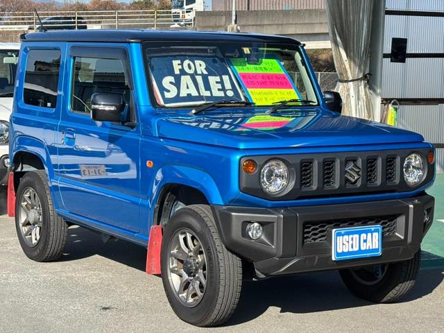 ジムニー ＸＣ　４ＷＤ　ＡＴ　ワンオーナー　／禁煙車　純正ナビ　記録簿　衝突軽減ブレーキ　レーン逸脱警報　前後ドラレコ　Ｂｌｕｅｔｏｏｔｈ　フルセグＴＶ　ＤＶＤ再生　バックカメラ　クルコン　シートヒーター　マッドガード　背面タイヤ　ＬＥＤヘッドライト　純正１６ＡＷ　ＥＴＣ（6枚目）