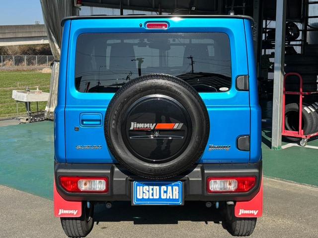 ジムニー ＸＣ　４ＷＤ　ＡＴ　ワンオーナー　／禁煙車　純正ナビ　記録簿　衝突軽減ブレーキ　レーン逸脱警報　前後ドラレコ　Ｂｌｕｅｔｏｏｔｈ　フルセグＴＶ　ＤＶＤ再生　バックカメラ　クルコン　シートヒーター　マッドガード　背面タイヤ　ＬＥＤヘッドライト　純正１６ＡＷ　ＥＴＣ（8枚目）