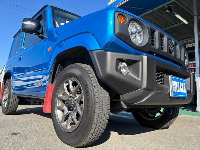 ジムニー ＸＣ　４ＷＤ　ＡＴ　ワンオーナー　／禁煙車　純正ナビ　記録簿　衝突軽減ブレーキ　レーン逸脱警報　前後ドラレコ　Ｂｌｕｅｔｏｏｔｈ　フルセグＴＶ　ＤＶＤ再生　バックカメラ　クルコン　シートヒーター　マッドガード　背面タイヤ　ＬＥＤヘッドライト　純正１６ＡＷ　ＥＴＣ（35枚目）