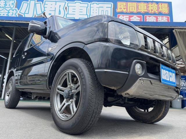 ジムニー ランドベンチャー４ＷＤ　１０型５ＭＴ　ＨＤＤナビ　新車保証書　フルセグＴＶ　ドラレコ　ＥＴＣ　ＤＶＤ再生　ＣＤ　レザーシート　フォグライト　ターボ　ドアバイザー　電格ミラー　キーレス　革巻ハンドル　フロアマット　光軸調整ライト　ＡＢＳ（34枚目）
