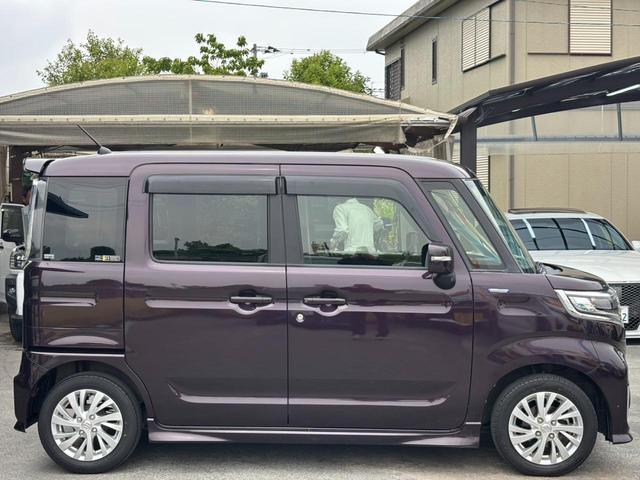 スペーシアカスタム ハイブリッドＧＳ　ワンオーナー　メモリーナビ　左パワードア　新車保証書　衝突軽減装置　コーナーセンサ　レーン逸脱警報　前後ドラレコ　クルーズコントロール　シートヒーター　フルエアロ　ＬＥＤヘッドライト　ＬＥＤフォグ　　オートハイビーム　純正１４ＡＷ　スマートキ（35枚目）
