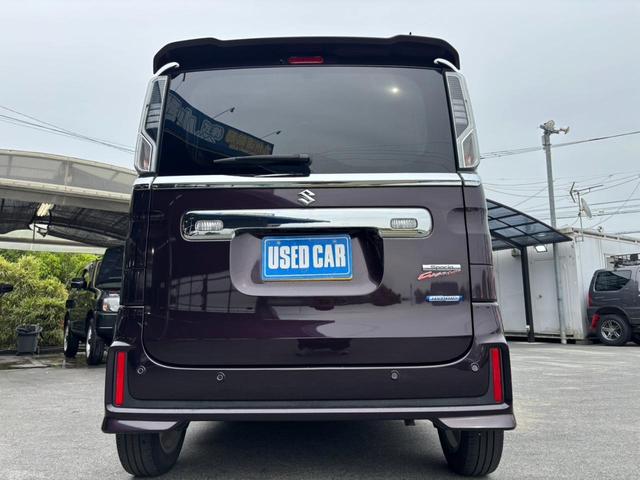 スペーシアカスタム ハイブリッドＧＳ　ワンオーナー　メモリーナビ　左パワードア　新車保証書　衝突軽減装置　コーナーセンサ　レーン逸脱警報　前後ドラレコ　クルーズコントロール　シートヒーター　フルエアロ　ＬＥＤヘッドライト　ＬＥＤフォグ　　オートハイビーム　純正１４ＡＷ　スマートキ（39枚目）