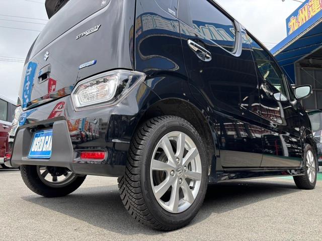 ワゴンＲスティングレー ハイブリッドＸ　ＳＤナビ　衝突軽減ブレーキ　前後ドラレコ　新車保証書　レーン逸脱警報　コーナーセンサー　Ｂｌｕｅｔｏｏｔｈ　フルセグＴＶ　バックカメラ　シートヒーター　ステリモ　ＬＥＤヘッドライト　ＬＥＤフォグ　オートハイビーム　ＤＶＤ再生　革巻ハンドル（44枚目）